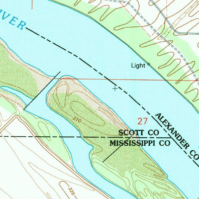 United States Geological Survey Cache, IL-MO (1993, 24000-Scale) digital map