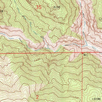 United States Geological Survey Cache Peak, CA (1973, 24000-Scale) digital map