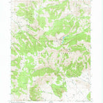 United States Geological Survey Cache Peak, ID (1968, 24000-Scale) digital map