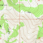 United States Geological Survey Cache Peak, ID (1968, 24000-Scale) digital map