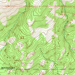 United States Geological Survey Cache Peak, ID (1968, 24000-Scale) digital map