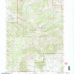 United States Geological Survey Cache Peak, ID (2001, 24000-Scale) digital map