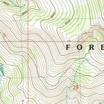 United States Geological Survey Cache Peak, ID (2001, 24000-Scale) digital map