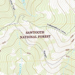 United States Geological Survey Cache Peak, ID (2020, 24000-Scale) digital map