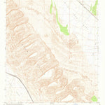 United States Geological Survey Cactus, CA (V2, 1963) digital map