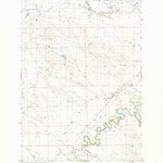United States Geological Survey Cactus Creek West, MT (1980, 24000-Scale) digital map
