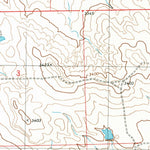 United States Geological Survey Cactus Creek West, MT (1980, 24000-Scale) digital map