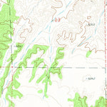 United States Geological Survey Cactus Flat, AZ (1970, 24000-Scale) digital map