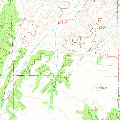 United States Geological Survey Cactus Flat, AZ (1970, 24000-Scale) digital map