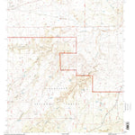 United States Geological Survey Cactus Flat, AZ (1998, 24000-Scale) digital map