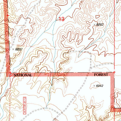 United States Geological Survey Cactus Flat, AZ (1998, 24000-Scale) digital map