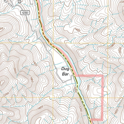 United States Geological Survey Cactus Mountain, OR-ID (2011, 24000-Scale) digital map