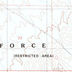 United States Geological Survey Cactus Peak, NV (1987, 24000-Scale) digital map