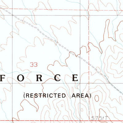 United States Geological Survey Cactus Peak, NV (1987, 24000-Scale) digital map