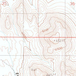 United States Geological Survey Cactus Peak, NV (1987, 24000-Scale) digital map