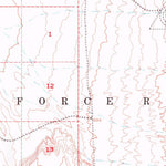 United States Geological Survey Cactus Spring, NV (1952, 62500-Scale) digital map