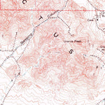 United States Geological Survey Cactus Spring, NV (1952, 62500-Scale) digital map
