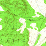 United States Geological Survey Cactus Tank, NM (1963, 24000-Scale) digital map