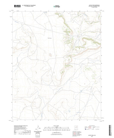 United States Geological Survey Cactus Tank, NM (2023, 24000-Scale) digital map