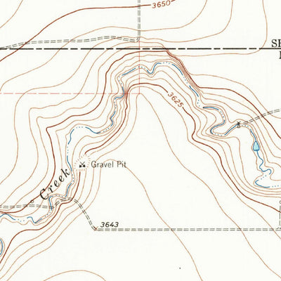 United States Geological Survey Cactus West, TX (1965, 24000-Scale) digital map