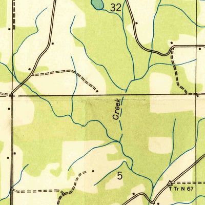 United States Geological Survey Caddo, AL (1936, 24000-Scale) digital map