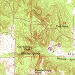 United States Geological Survey Caddo, AL (1948, 24000-Scale) digital map