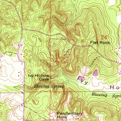 United States Geological Survey Caddo, AL (1948, 24000-Scale) digital map