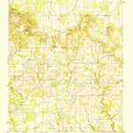 United States Geological Survey Caddo, AL (1950, 24000-Scale) digital map