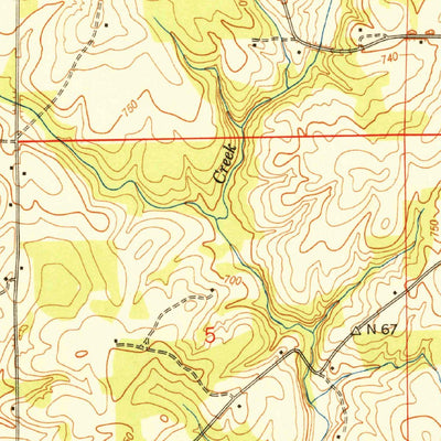 United States Geological Survey Caddo, AL (1950, 24000-Scale) digital map