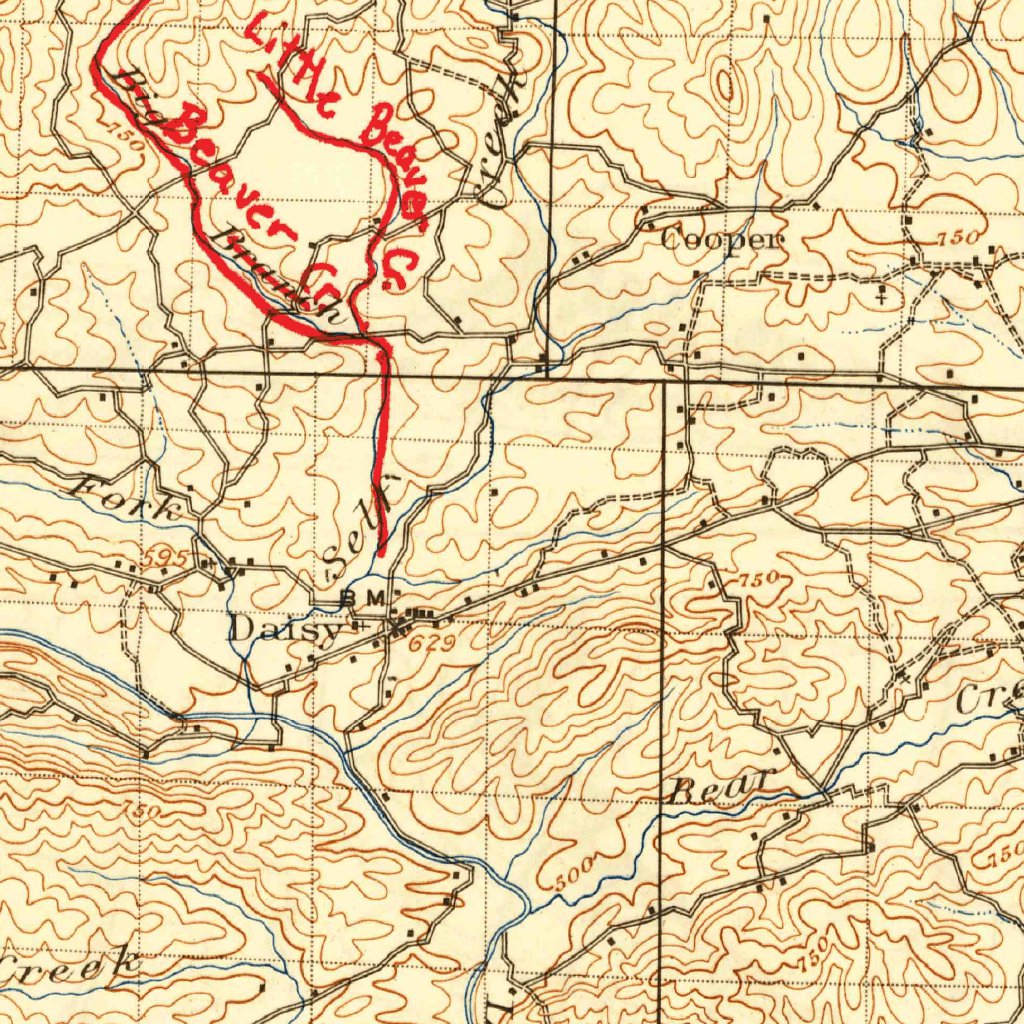 Caddo Gap, AR (1906, 125000-Scale) Map by United States Geological ...