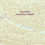United States Geological Survey Caddo Gap, AR (2020, 24000-Scale) digital map
