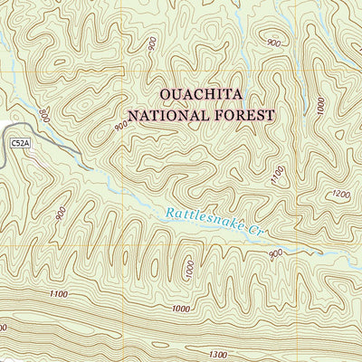 United States Geological Survey Caddo Gap, AR (2020, 24000-Scale) digital map