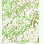United States Geological Survey Caddo NE, TX (1967, 24000-Scale) digital map