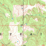 United States Geological Survey Caddo South, OK (1969, 24000-Scale) digital map
