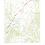 United States Geological Survey Caddo South, OK (2022, 24000-Scale) digital map