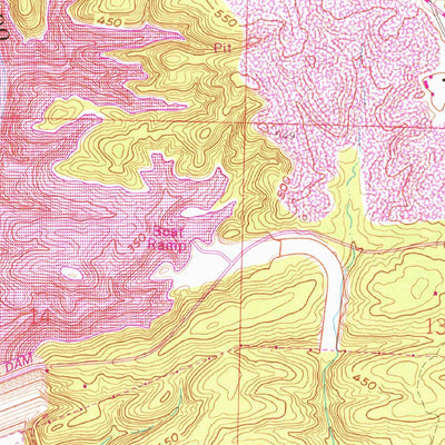 United States Geological Survey Caddo Valley, AR (1959, 24000-Scale) digital map