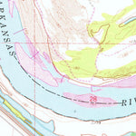 United States Geological Survey Cades, AR (1964, 24000-Scale) digital map