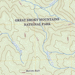 United States Geological Survey Cades Cove, TN (2022, 24000-Scale) digital map