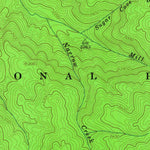 United States Geological Survey Cades Cove, TN-NC (1964, 24000-Scale) digital map