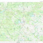 United States Geological Survey Cadillac, MI (1983, 100000-Scale) digital map
