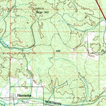 United States Geological Survey Cadillac, MI (1983, 100000-Scale) digital map