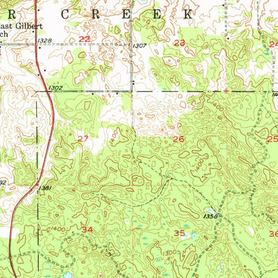 United States Geological Survey Cadillac North, MI (1956, 62500-Scale) digital map