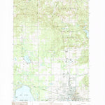 United States Geological Survey Cadillac North, MI (1983, 24000-Scale) digital map