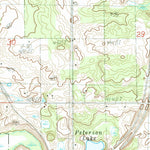 United States Geological Survey Cadillac South, MI (1983, 25000-Scale) digital map