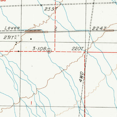 United States Geological Survey Cadiz, CA (1985, 24000-Scale) digital map