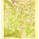 United States Geological Survey Cadiz, KY (1953, 24000-Scale) digital map
