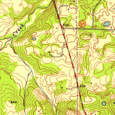 United States Geological Survey Cadiz, KY (1953, 24000-Scale) digital map