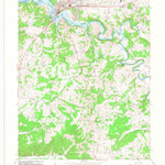 United States Geological Survey Cadiz, KY (1967, 24000-Scale) digital map