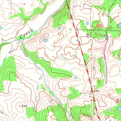 United States Geological Survey Cadiz, KY (1967, 24000-Scale) digital map