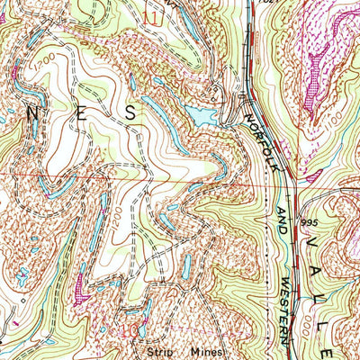 United States Geological Survey Cadiz, OH (1960, 24000-Scale) digital map